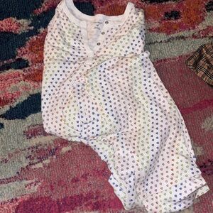 Roller rabbit long sleeve pajama set